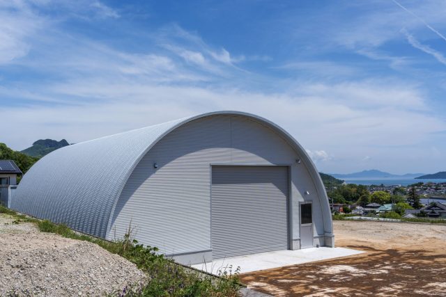 重機・資材保管に最適なスチールアーチ倉庫｜短工期・低コストの施工事例 イメージ28