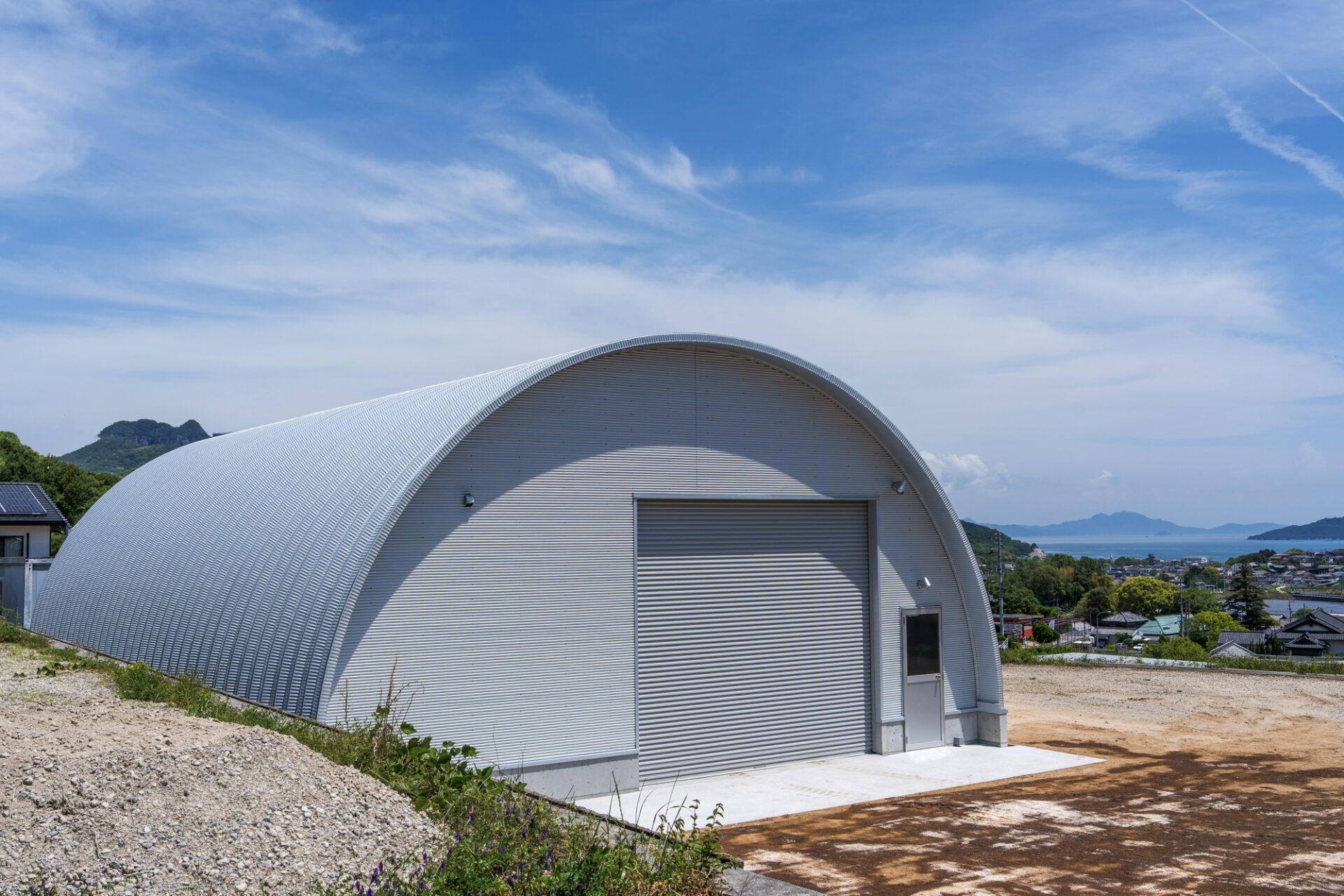 重機・資材保管に最適なスチールアーチ倉庫｜短工期・低コストの施工事例 イメージ28