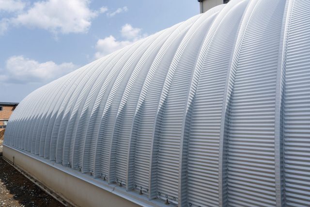 三重県松阪市のスチールアーチ事務所兼倉庫｜機能性を追求 イメージ6